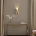 Travertine Abstract Wall Lamp