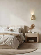 Travertine Abstract Wall Lamp
