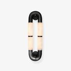 Luma Arc Twin Alabaster Sconce