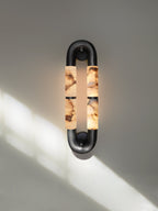 Luma Arc Twin Alabaster Sconce