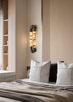 Luma Arc Twin Alabaster Sconce