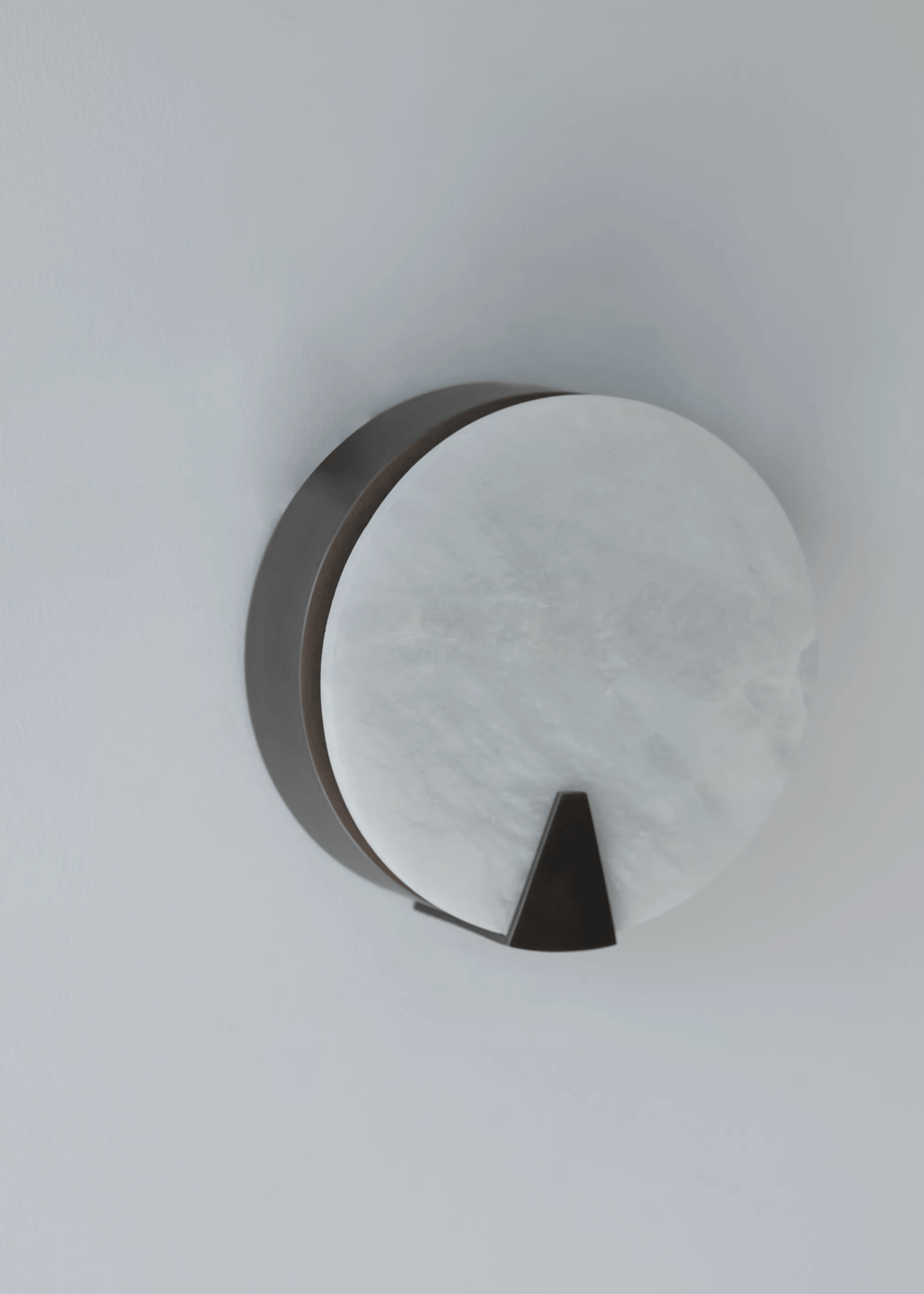 Solaris Halo Alabaster Wall Light