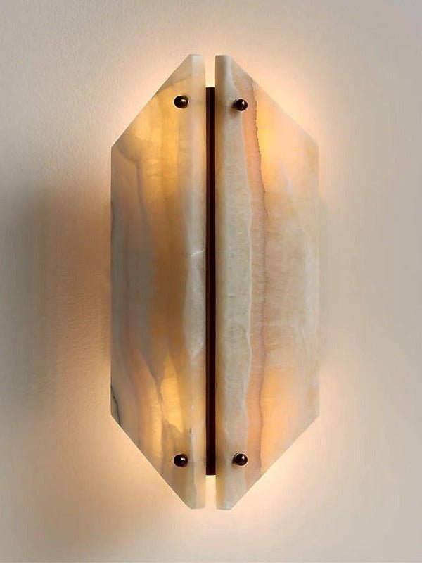 Crest Alabaster Wall Lamp
