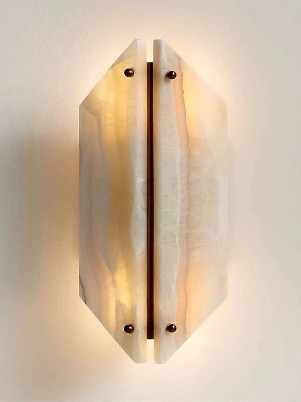 Crest Alabaster Wall Lamp