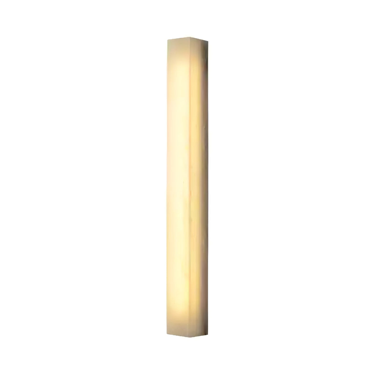 Lucent Pillar Alabaster Wall Light
