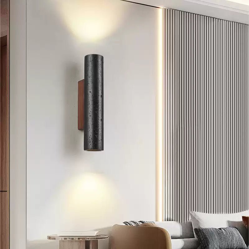 Volcanic Noir Wall Sconce