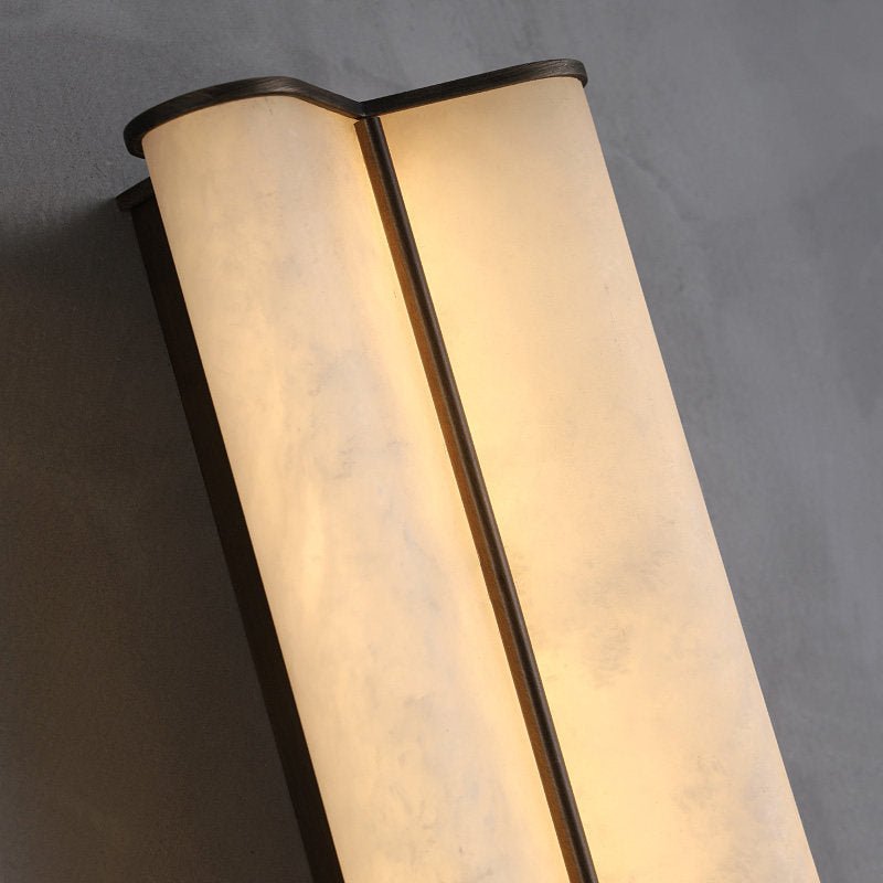 Elion Twin Alabaster Wall Light