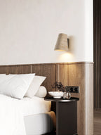 Tapered Travertine Wall Sconce