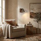 Alder Wood LED Reading Wall Sconce