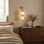 Solenne Alabaster Beaded Wall Sconce