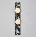 Virelle Stone Double Globe Wall Sconce