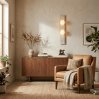 Virelle Stone Double Globe Wall Sconce