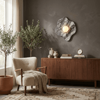 Mavelle Stone Petal Wall Sconce