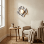 Mavelle Stone Petal Wall Sconce