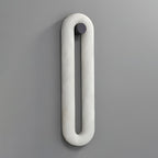 Alabaster Capsule Wall Light