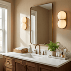 Two Globe Glass Wall Sconce