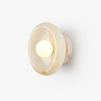 Eclipse Jade Alabaster Wall Sconce