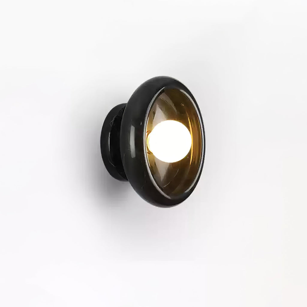 Eclipse Jade Alabaster Wall Sconce