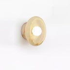 Eclipse Jade Alabaster Wall Sconce