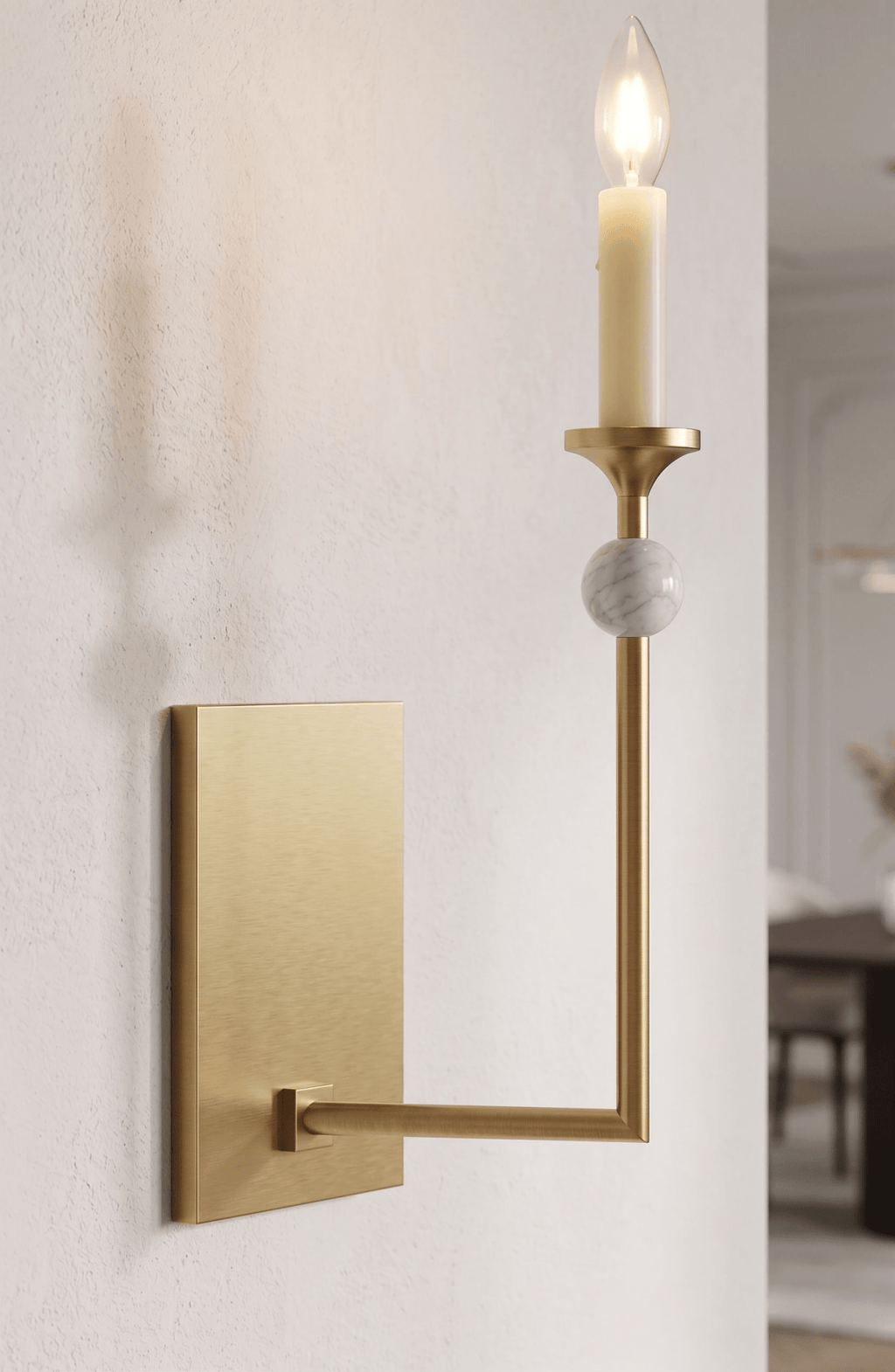 Vesper Candlestick Wall Sconce