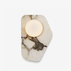 Veyla Stone Pebble Wall Sconce