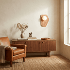 Veyla Stone Pebble Wall Sconce