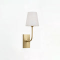 Aurevia Alabaster Tapered Shade Wall Sconce