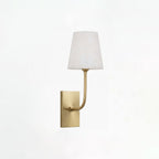 Aurevia Alabaster Tapered Shade Wall Sconce