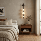 Vertical Globe Wall Lamp