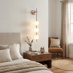 Vertical Globe Wall Lamp