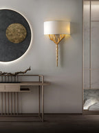 Brass Branch Wall Lamp