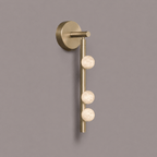 Asteria Alabaster Multi-Globe Wall Sconce