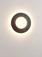 Crater Backlit Wall Sconce