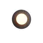 Crater Backlit Wall Sconce