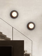 Crater Backlit Wall Sconce