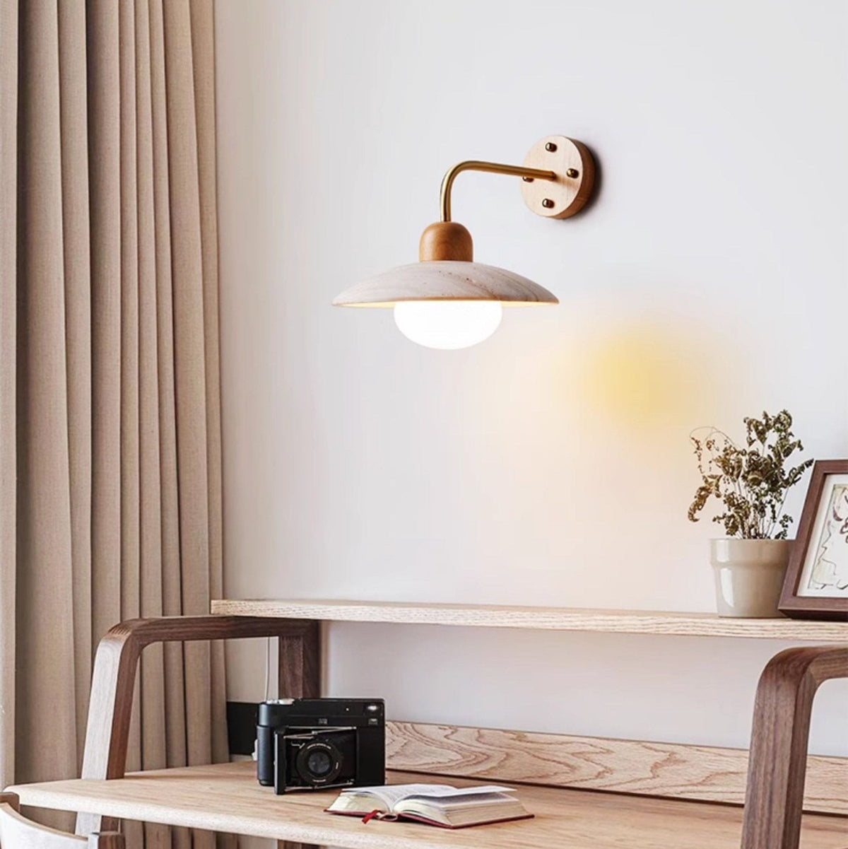 Dome Arm Wall Lamp