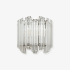Clear Palermo Glass Wall Lamp