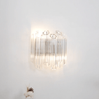 Clear Palermo Glass Wall Lamp