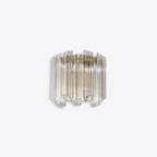 Clear Palermo Glass Wall Lamp