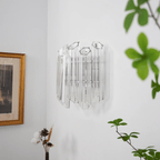 Clear Palermo Glass Wall Lamp