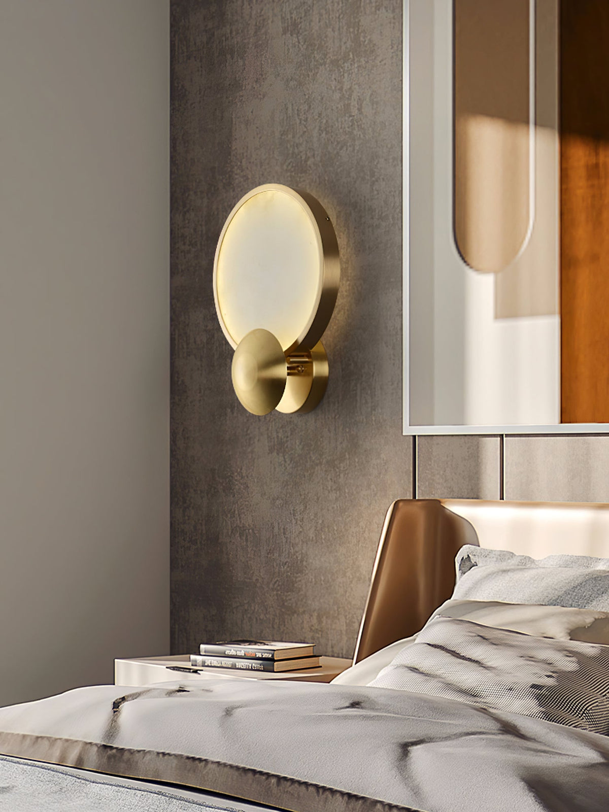 Accent Alabaster Wall Sconce