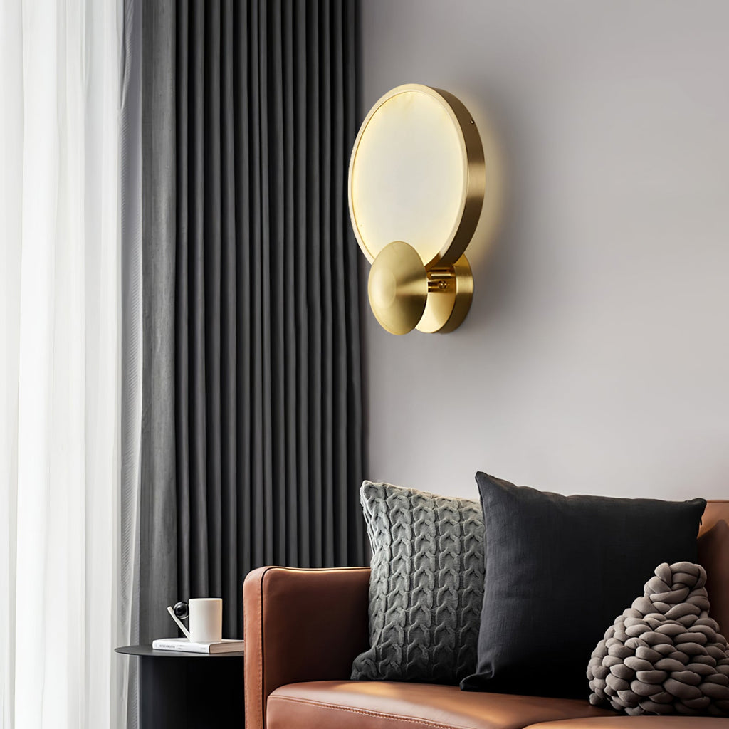 Accent Alabaster Wall Sconce