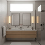 Hexagonal Glass Wall Lamp