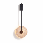 Veil Travertine Wall Lamp