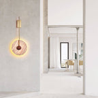 Veil Travertine Wall Lamp