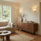 Mica Shell Petal Wall Lamp