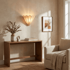 Mica Shell Petal Wall Lamp