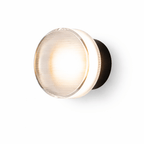 Luno Ribbed Glass Wall Light