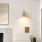 Travertine Cone Wall Sconce