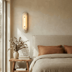 Travertine Pill Sconce